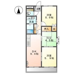 備前西市駅 徒歩22分 1階の物件間取画像